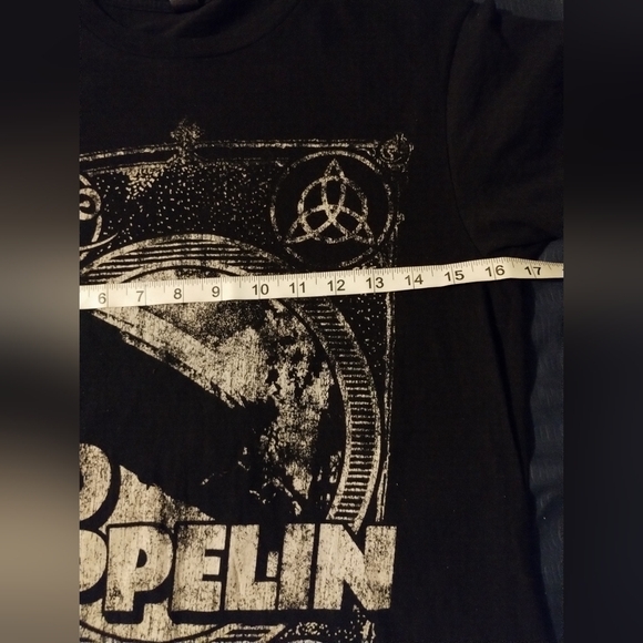 Led Zeppelin Black Graphic T-Shirt Size Small - Picture 6 of 7